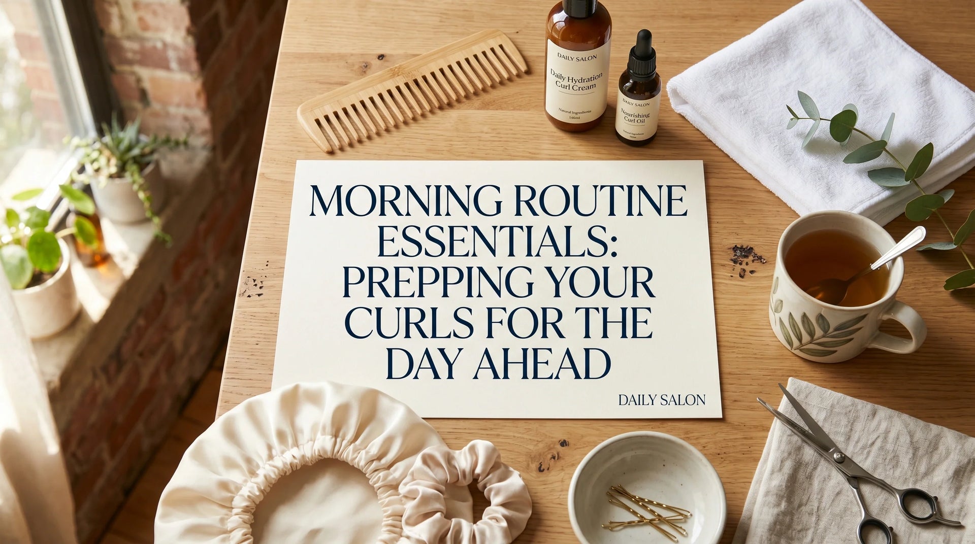 Morning Routine Essentials: Prepping Your Curls for the Day Ahead