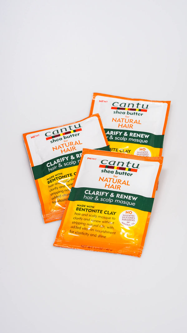 Cantu Shea Butter Clarify & Renew Hair & Scalp Masque 42g