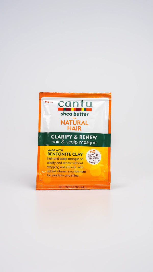 Cantu Shea Butter Clarify & Renew Hair & Scalp Masque 42g