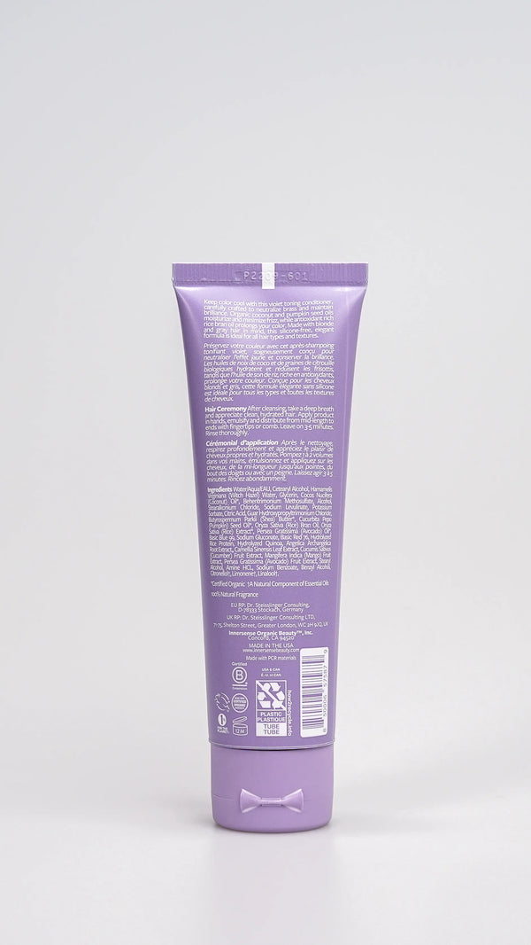 INNERSENSE Organic Beauty Natural Bright Balance Purple Toning Conditioner 59.1ml