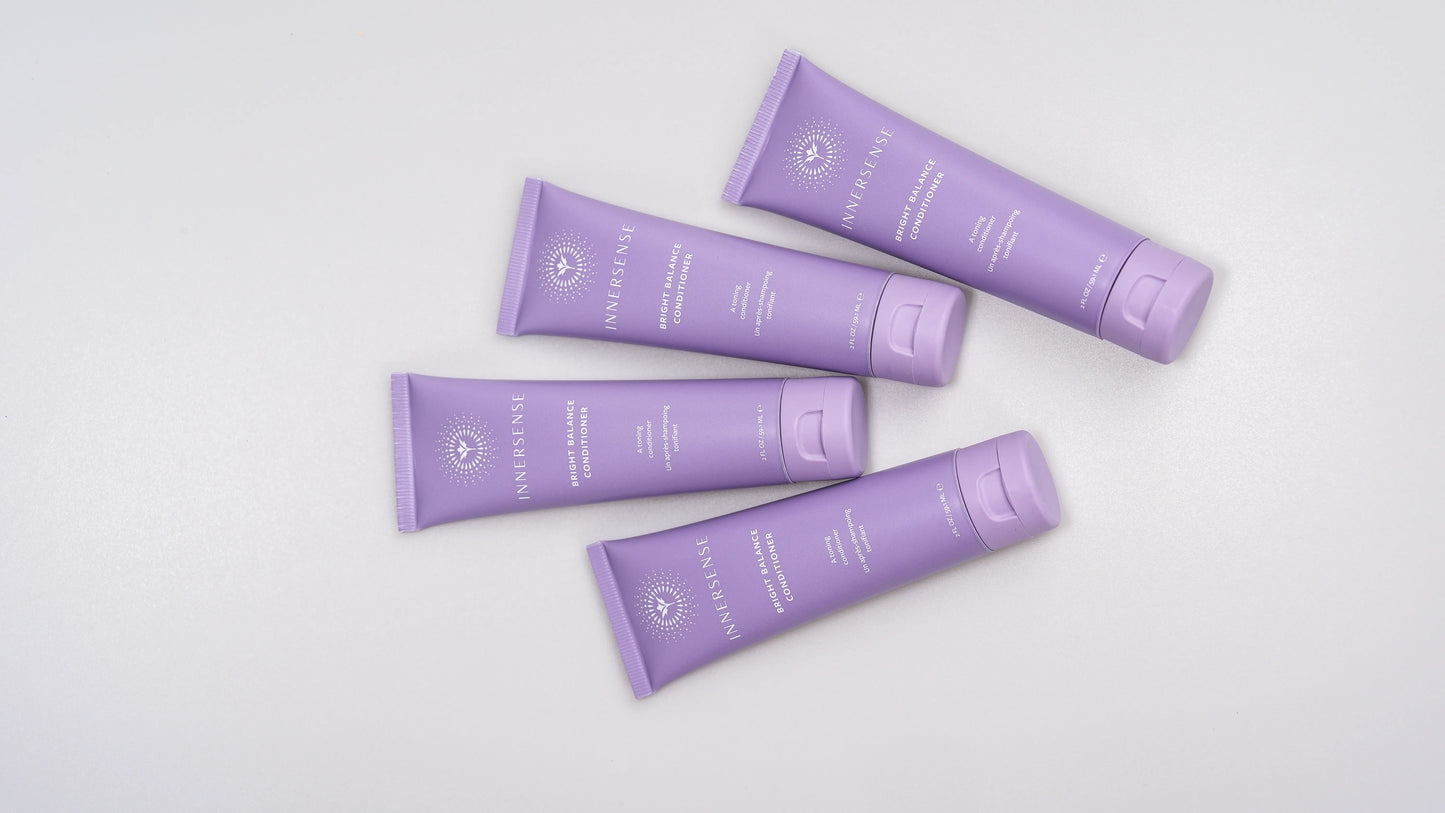 INNERSENSE Organic Beauty Natural Bright Balance Purple Toning Conditioner 59.1ml