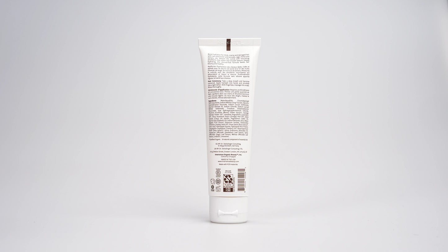 INNERSENSE Organic Beauty Natural Hydrating Cream Hairbath Shampoo 59.1ml