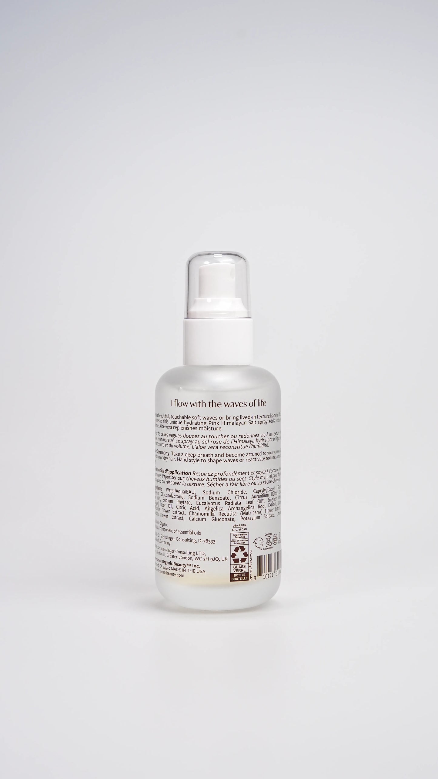 INNERSENSE Organic Beauty Natural I Create Waves Pink Himalayan Salt Spray 118ml